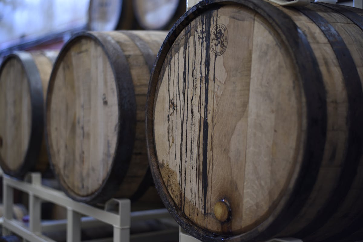 Oak barrels — tradition
